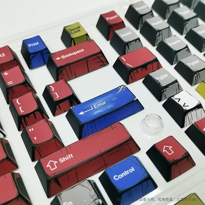 Comics Style Manga V3 Cherry PBT Keycaps