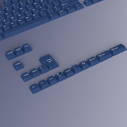 Blue White Cherry Doubleshot PBT Keycaps