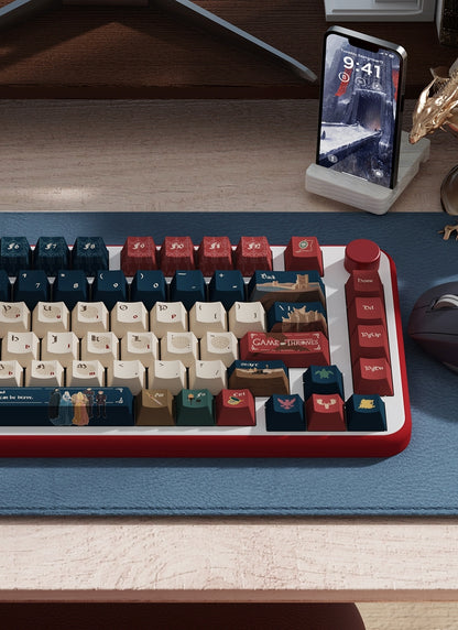 Game Of Thrones Theme Cherry PBT Extended Keycaps