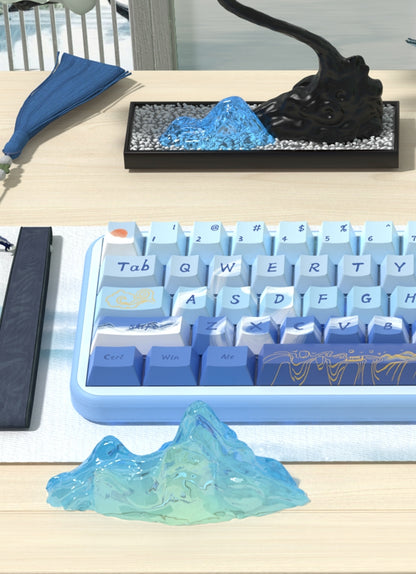Lakes Mountains Premium Cherry PBT Extended Keycaps