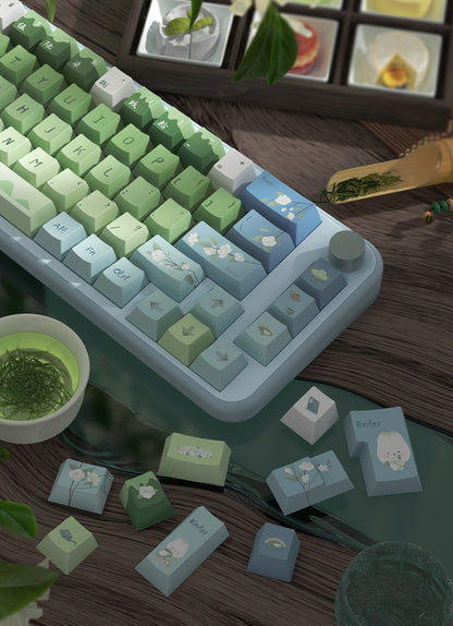 Landscape Painting Premium Cherry PBT Extended Keycaps