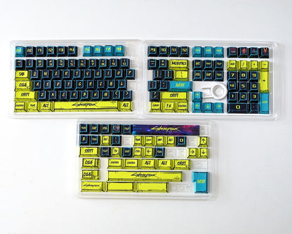 Cyberpunk Comic Style Cherry PBT Keycaps