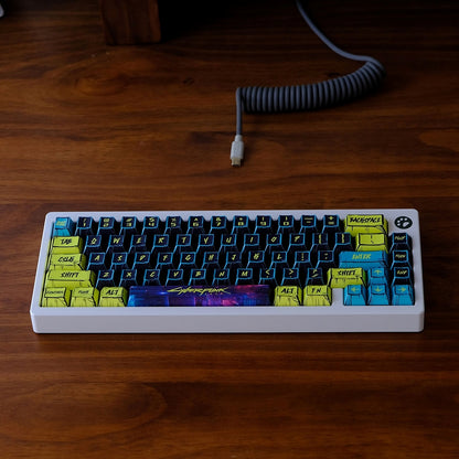 Cyberpunk Comic Style Cherry PBT Keycaps