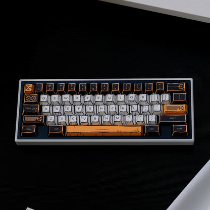Virtual War Comic Style Cherry PBT Keycaps