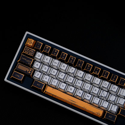 Virtual War Comic Style Cherry PBT Keycaps