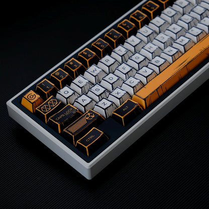 Virtual War Comic Style Cherry PBT Keycaps