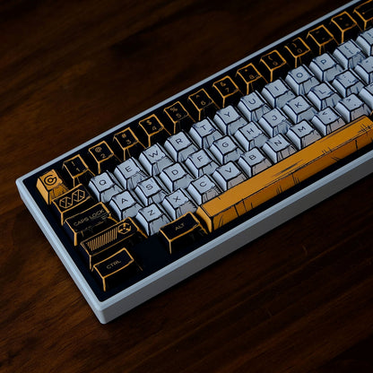 Virtual War Comic Style Cherry PBT Keycaps