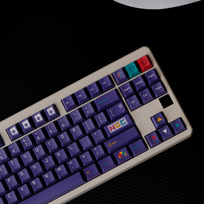 Nintendo Gamecube Theme Cherry PBT Keycaps