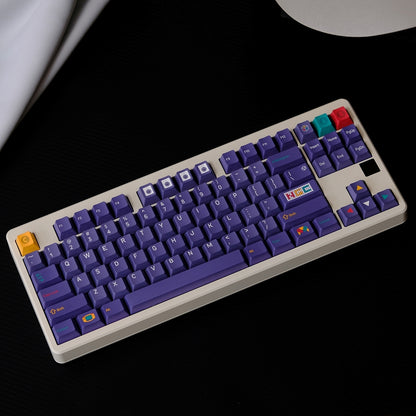 Nintendo Gamecube Theme Cherry PBT Keycaps
