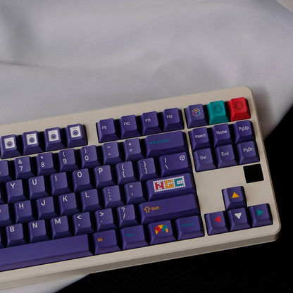Nintendo Gamecube Theme Cherry PBT Keycaps