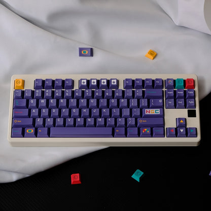Nintendo Gamecube Theme Cherry PBT Keycaps