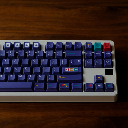 Nintendo Gamecube Theme Cherry PBT Keycaps