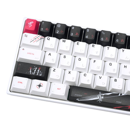 Yuki Aim Japanese Cherry PBT Keycaps With PBT Storage box
