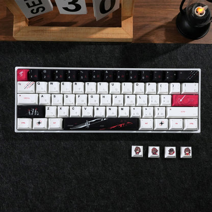 Yuki Aim Japanese Cherry PBT Keycaps With PBT Storage box
