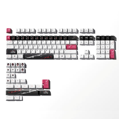 Yuki Aim Japanese Cherry PBT Keycaps With PBT Storage box