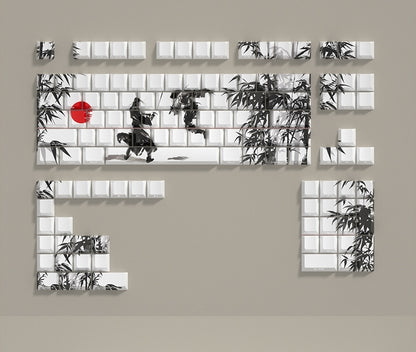 Forest Showdown Side Backlit Cherry PBT Keycaps