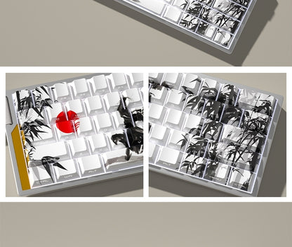 Forest Showdown Side Backlit Cherry PBT Keycaps