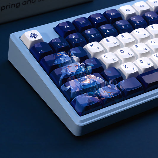 Ceramic Coated Glossy Genshin Impact Japanese XDA PBT Keycaps