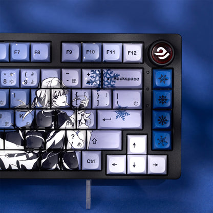 Ceramic Coated Glossy Unicorn Kafka Honkai Star Rail Japanese XDA PBT Keycaps