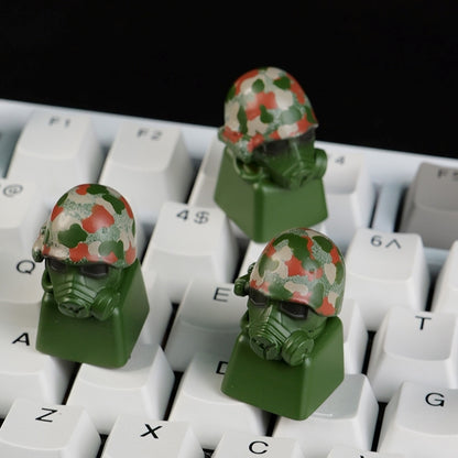 Gas Mask Artisan Keycap