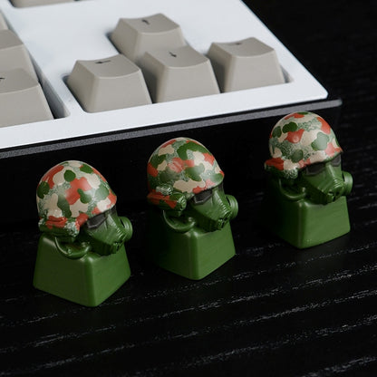 Gas Mask Artisan Keycap