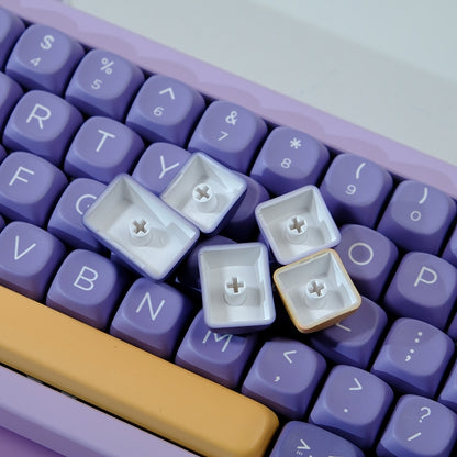 Lilac Dawn MOA PBT Keycaps