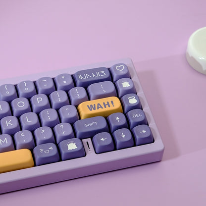 Lilac Dawn MOA PBT Keycaps