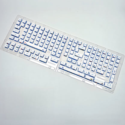 PRICE DROP Deep Sea Party Cherry PBT Keycaps
