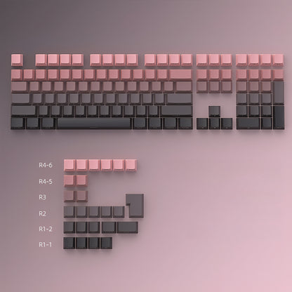 Blackberry Gradient OEM Side Backlit Keycaps
