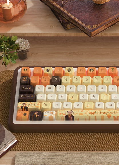 Hufflepuff Harry Potter Premium MDA PBT Extended Keycaps