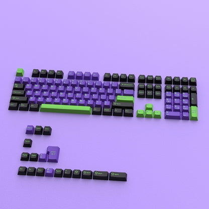 EVA Mecha 01 V1 Cherry Doubleshot PBT Keycaps