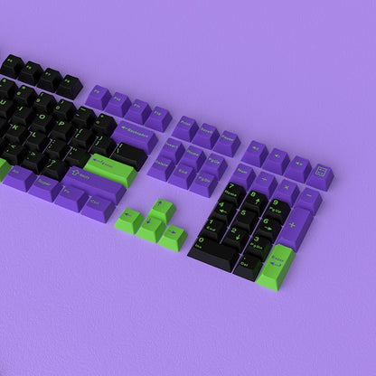 Eva Mecha 01 V2 Cherry Doubleshot PBT Keycaps
