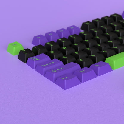 Eva Mecha 01 V2 Cherry Doubleshot PBT Keycaps
