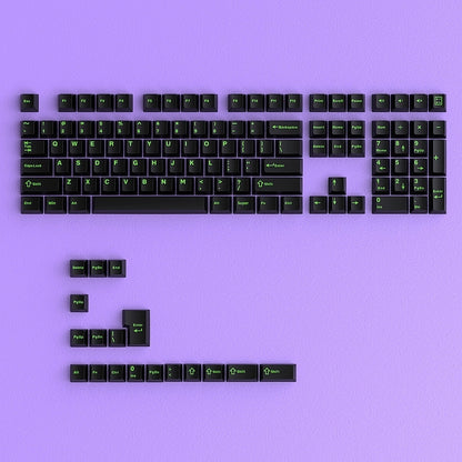 Eva Mecha 01 Black Cherry Doubbleshot PBT Keycaps