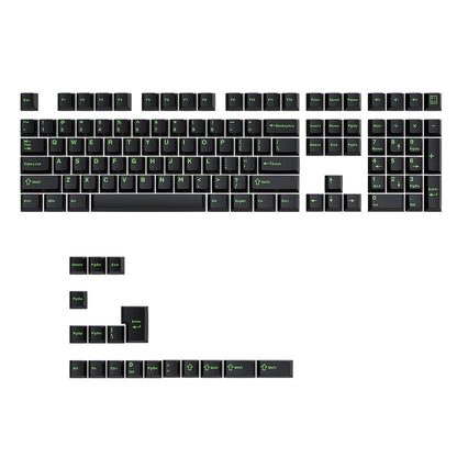 Eva Mecha 01 Black Cherry Doubbleshot PBT Keycaps