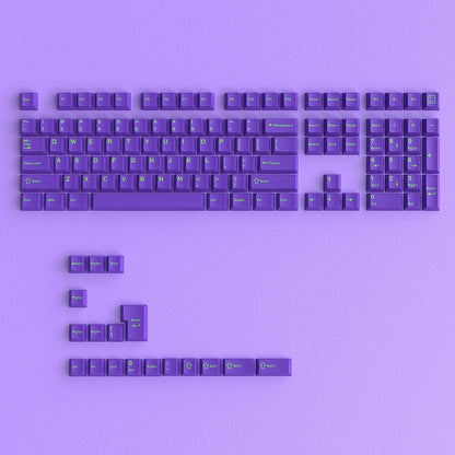 Eva Mecha 01 Purple Cherry Doubleshot PBT Keycap