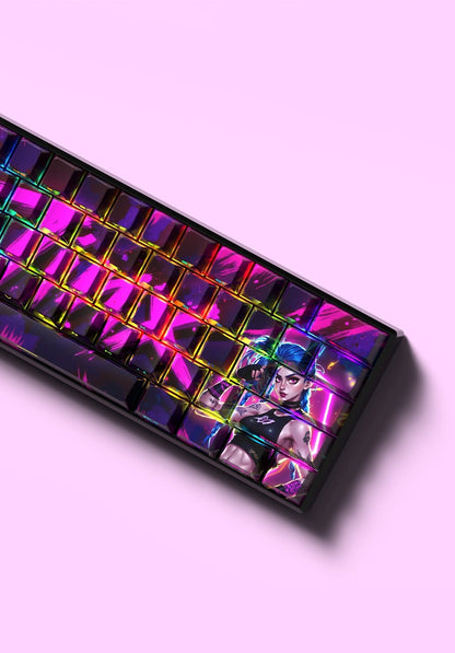 Jinx Side Backlit Cherry PBT Keycaps