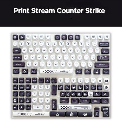 Counter Strike Print Stream MOA PBT Keycaps