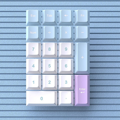 21 Keys Numpad Thick PBT Cherry PBT Keycaps