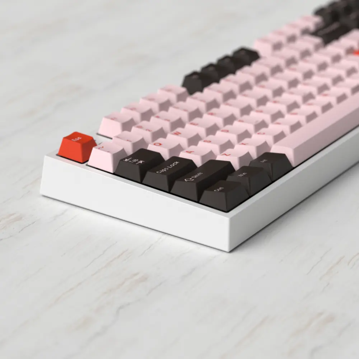 Cranberry Crush Quality Cherry Doubleshot Keycaps