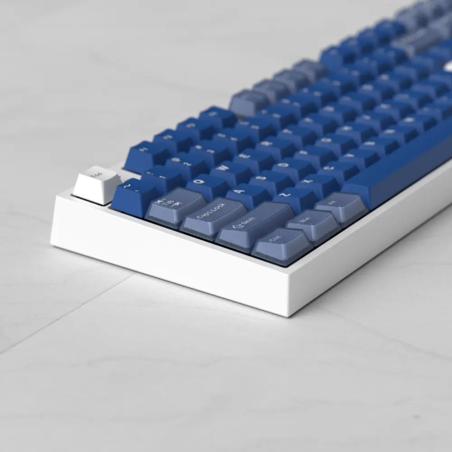 Jade Midnight Blue Quality Cherry Doubleshot Keycaps