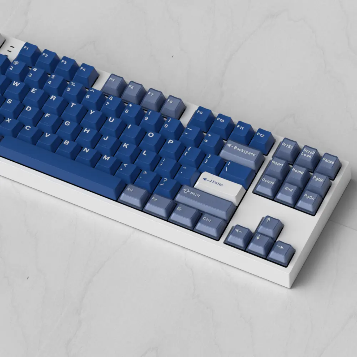 Jade Midnight Blue Quality Cherry Doubleshot Keycaps