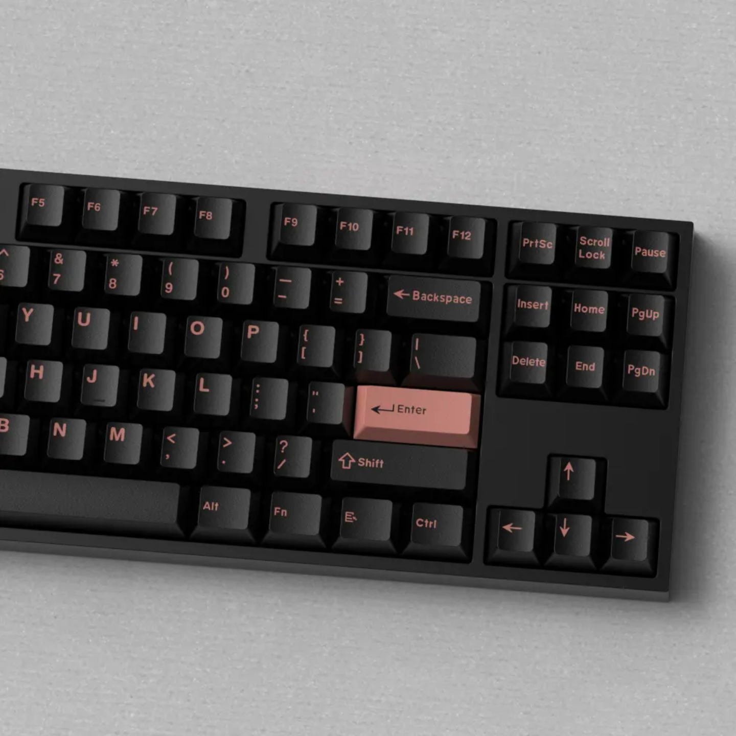 Desert Rose Quality Cherry Doubleshot Keycaps