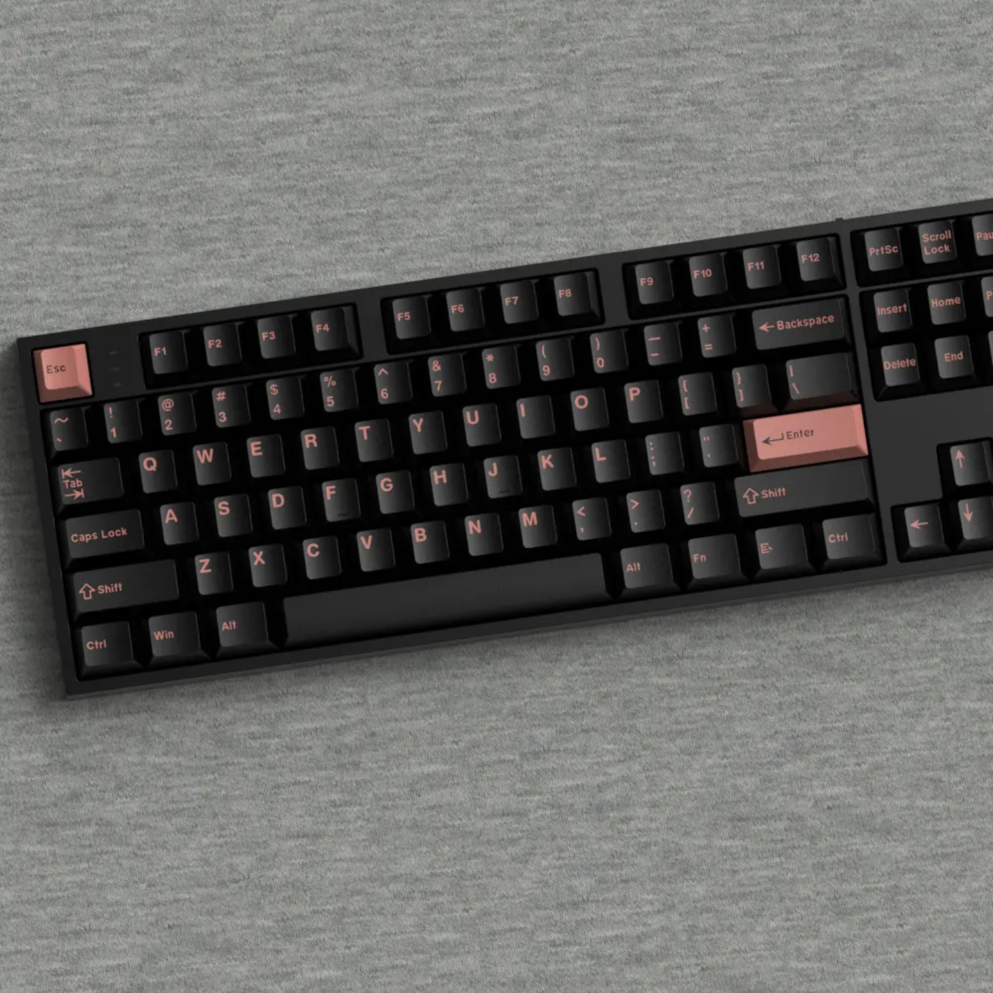 Desert Rose Quality Cherry Doubleshot Keycaps