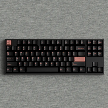 Desert Rose Quality Cherry Doubleshot Keycaps