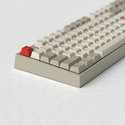 Retro Red Quality Cherry Doubleshot Keycaps