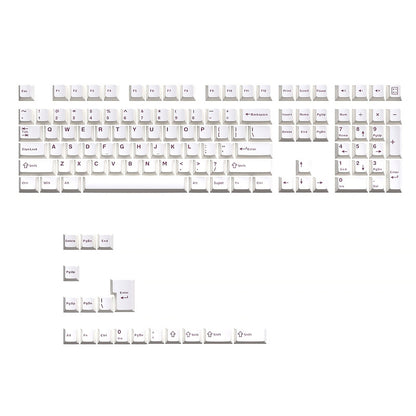 Mecha White Cherry Doubleshot PBT Keycaps