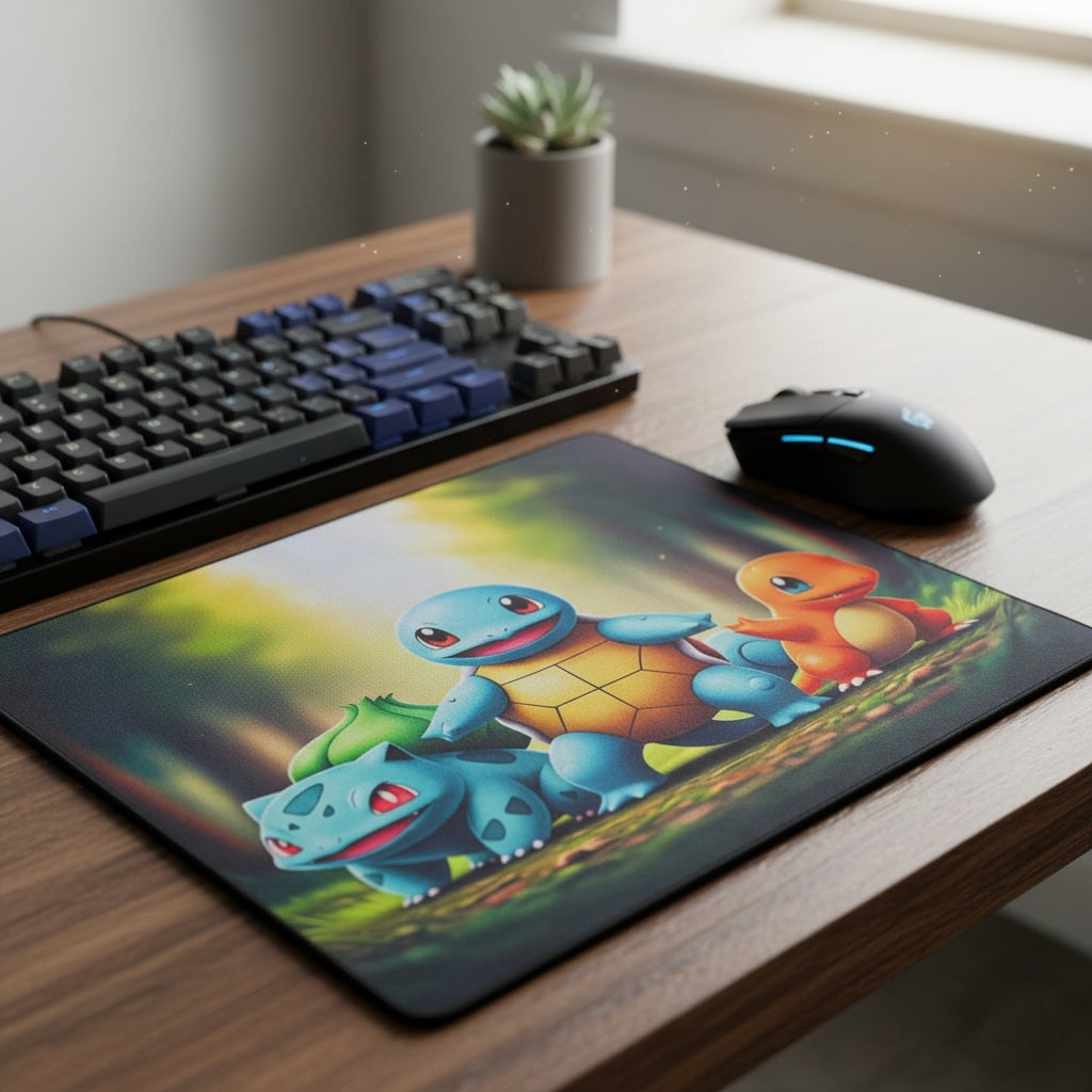 Poke Squad Control Gaming Mousepad 44cm*40cm*4mm