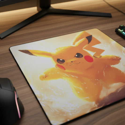 Pikachu Control Gaming Mousepad 44*40*4mm