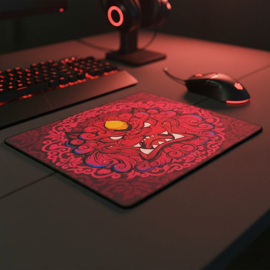 Fire Dragon Control Gaming Mousepad 44*40*4mm